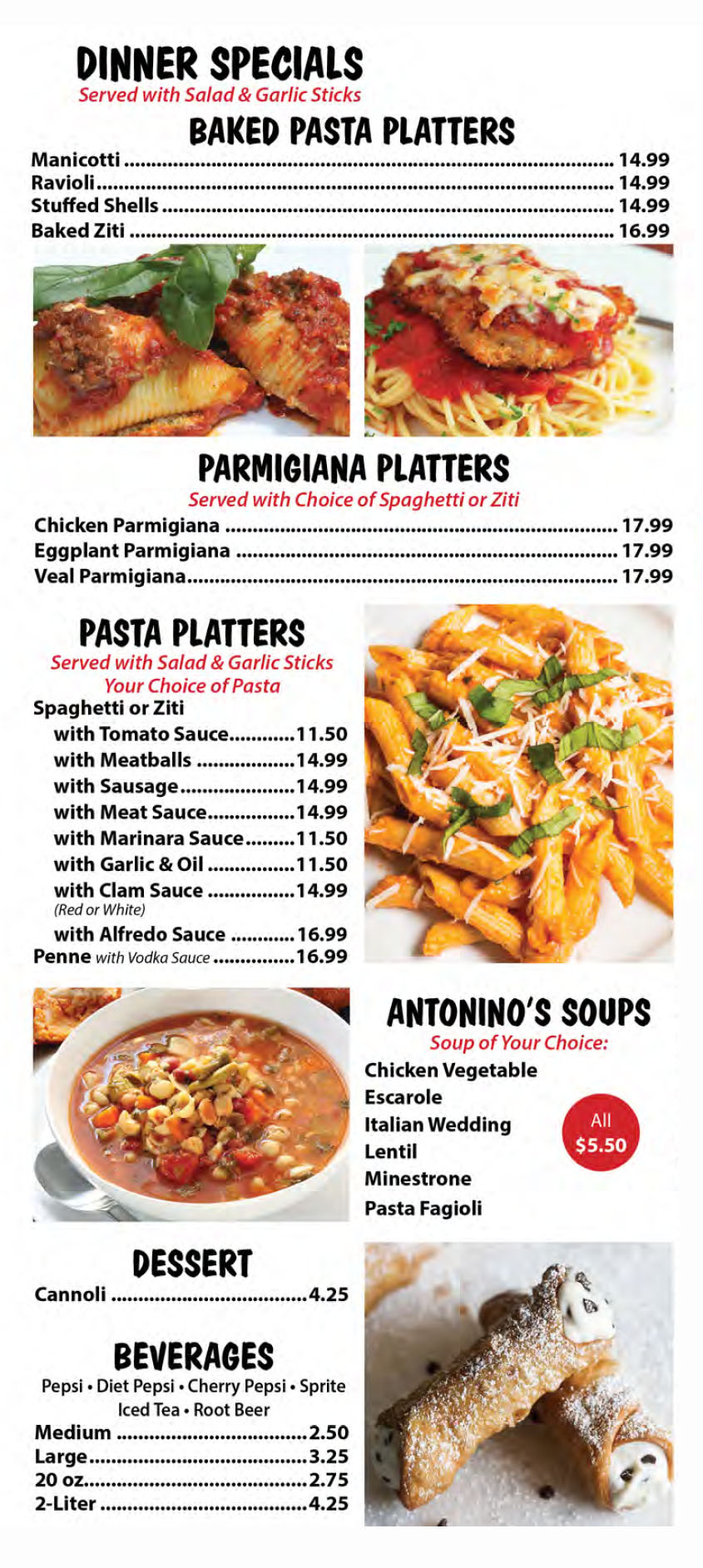 antonino's pizza audubon nj